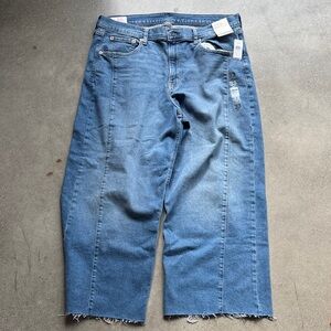 GAP Blue Wide Leg Jeans